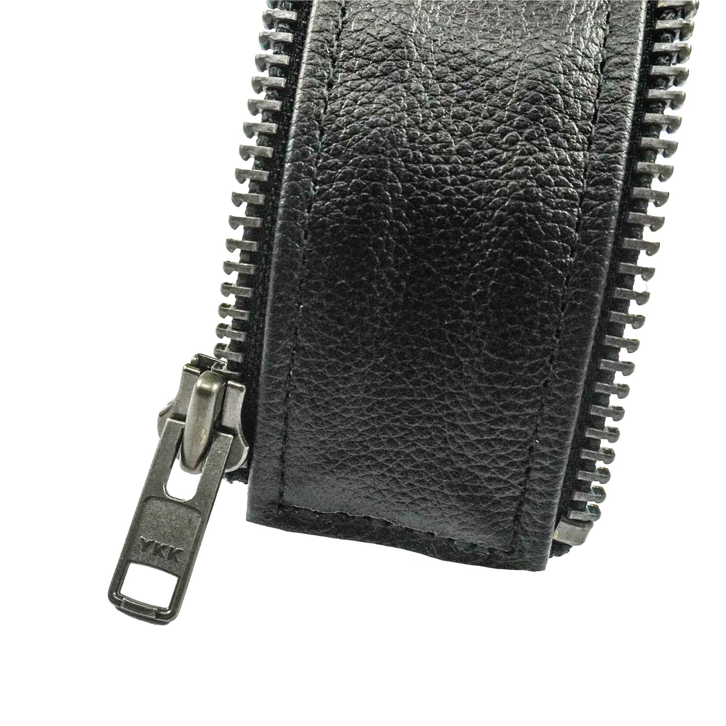 VXP52 Men's Black Universal Vest Expander Panel with Gun Metal Zip # 10 (Single Piece)