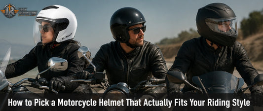 How to Pick a Motorcycle Helmet That Actually Fits Your Riding Style