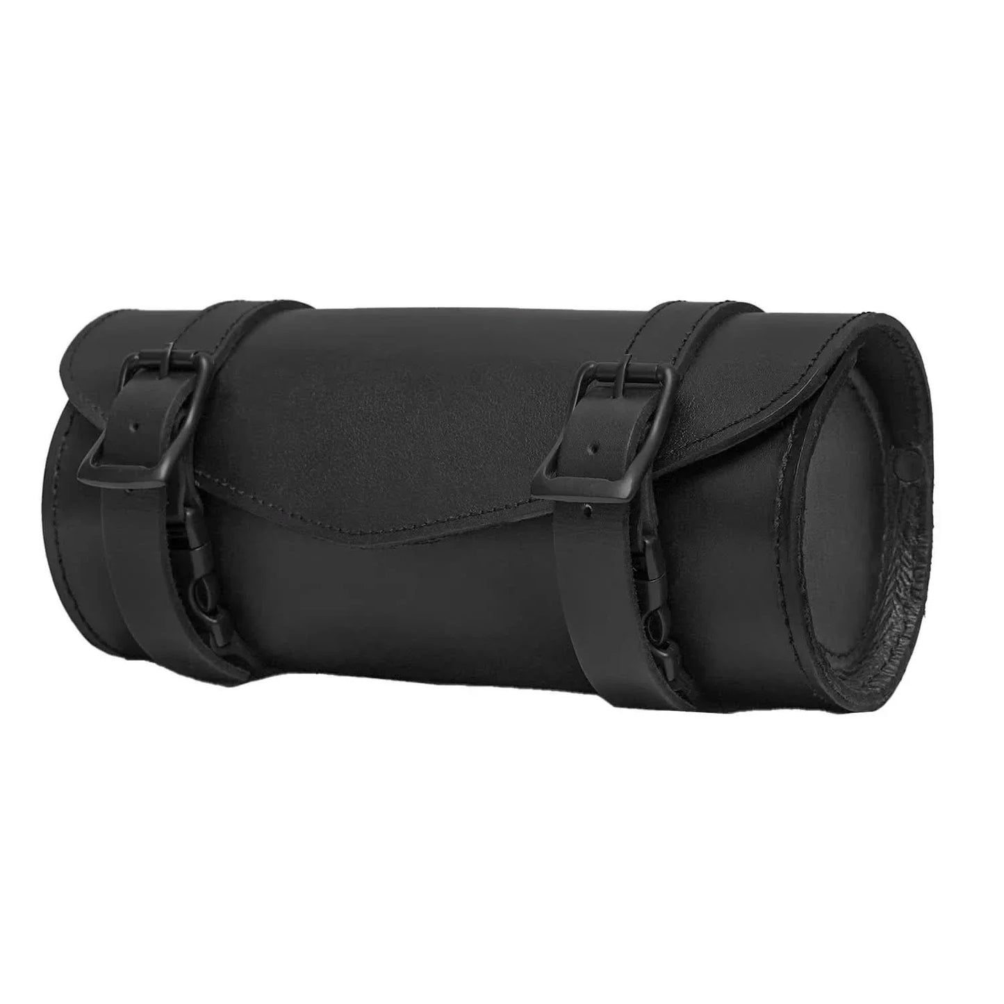 RapidThrottle Premium Large Leather Round Tool Bag