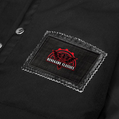 Leather Fang Lowcut Men's Leather Vest