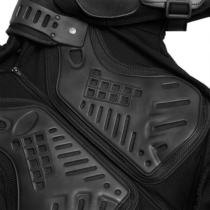 Motorcycle Full Protection Body Armor - Black