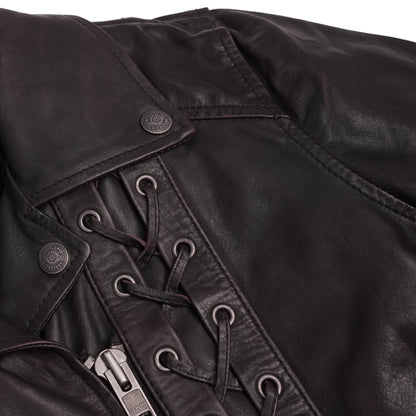 Black Pearl Women's Fashion Leather Jacket