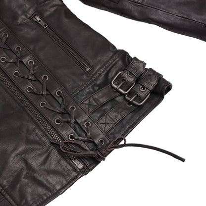 Black Pearl Women's Fashion Leather Jacket