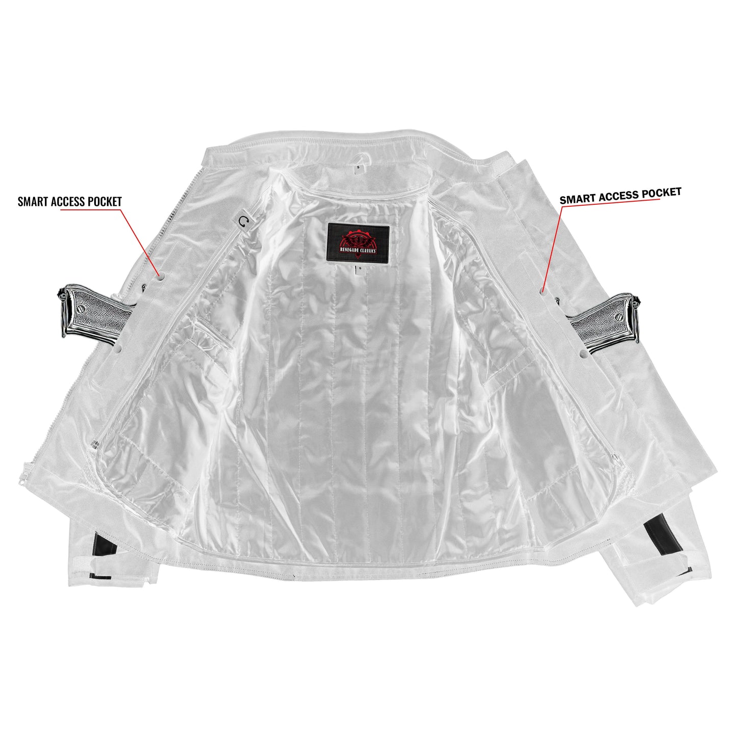 Chevy Glacier Men’s Motorcycle Textile jacket