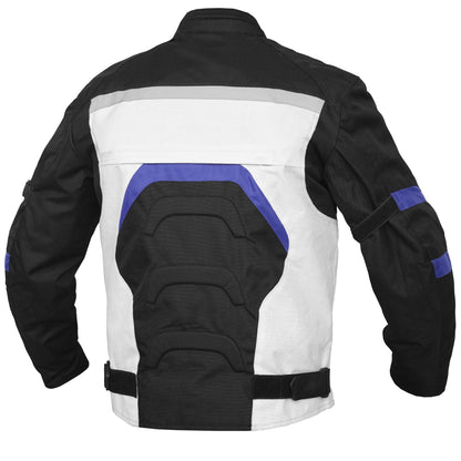Chevy Glacier Men’s Motorcycle Textile jacket