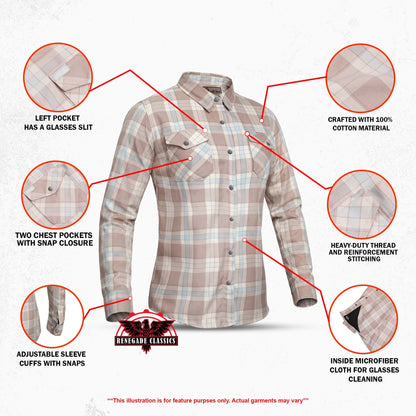 Patrick-Ta Women's Flannel Shirt