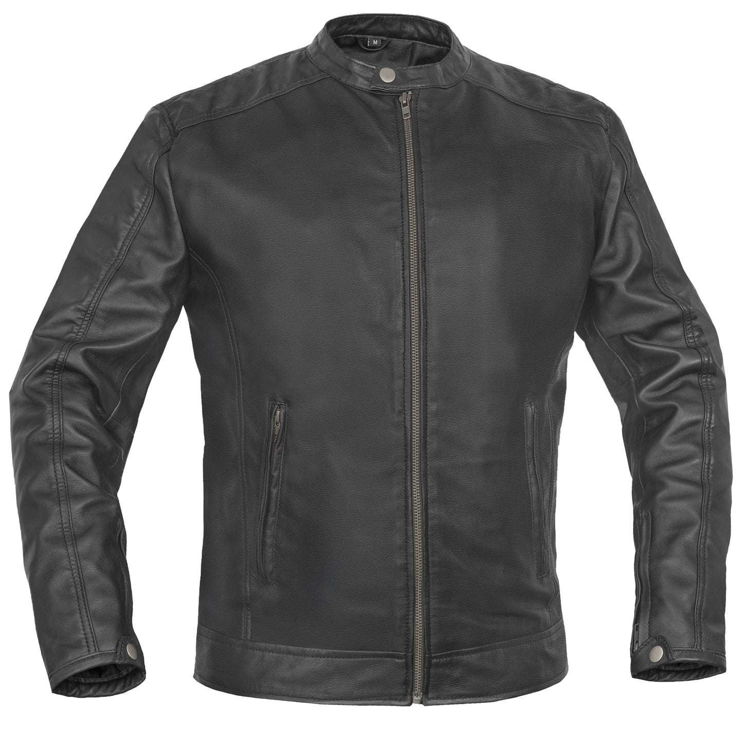 Classic Joe Men's Fashion Lambskin Leather Jacket