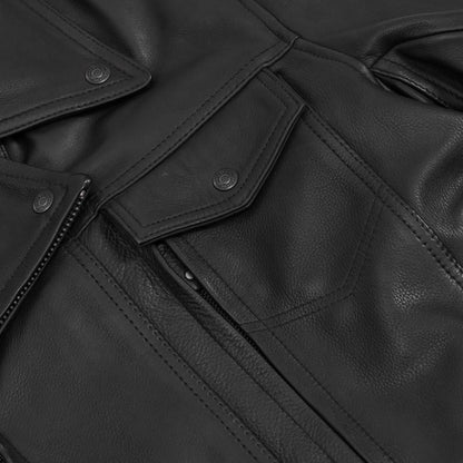 ShadowRider - Men's Leather Motorcycle Jacket