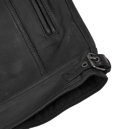 ShadowRider - Men's Leather Motorcycle Jacket