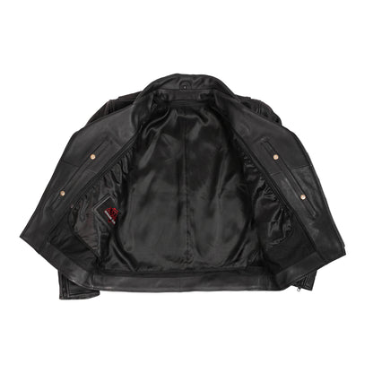 Dark Nova Leather Motorcycle Jacket