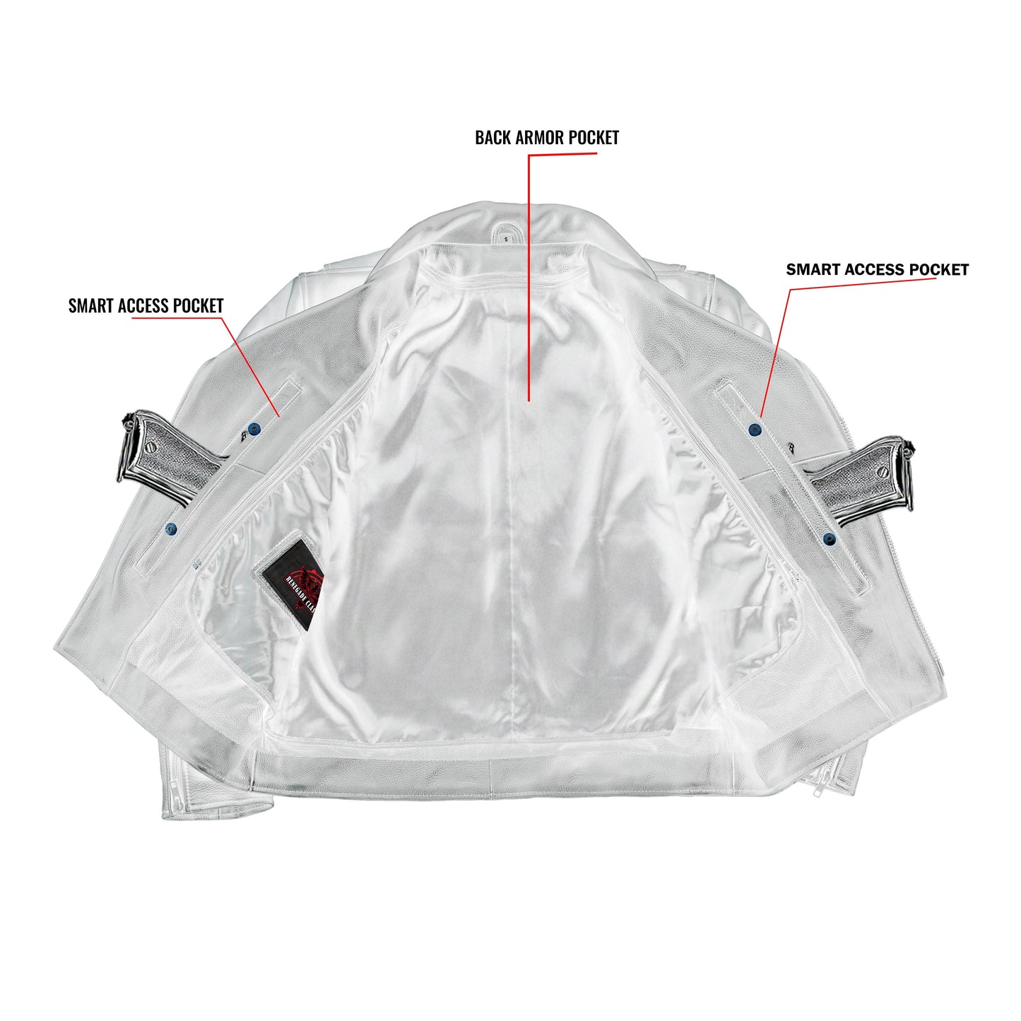Dark Nova Leather Motorcycle Jacket