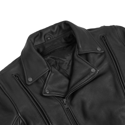 Dark Nova Leather Motorcycle Jacket