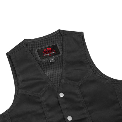Kid's Denim Side Lace Vest