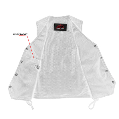 Kid's Denim Side Lace Vest
