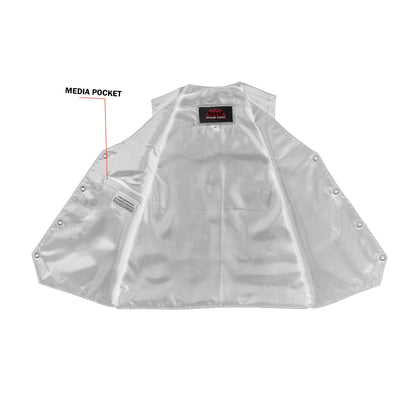 Kids Traditional Style Plain Side Vest