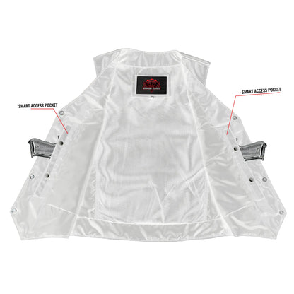Women's Classic Plain Side Vest