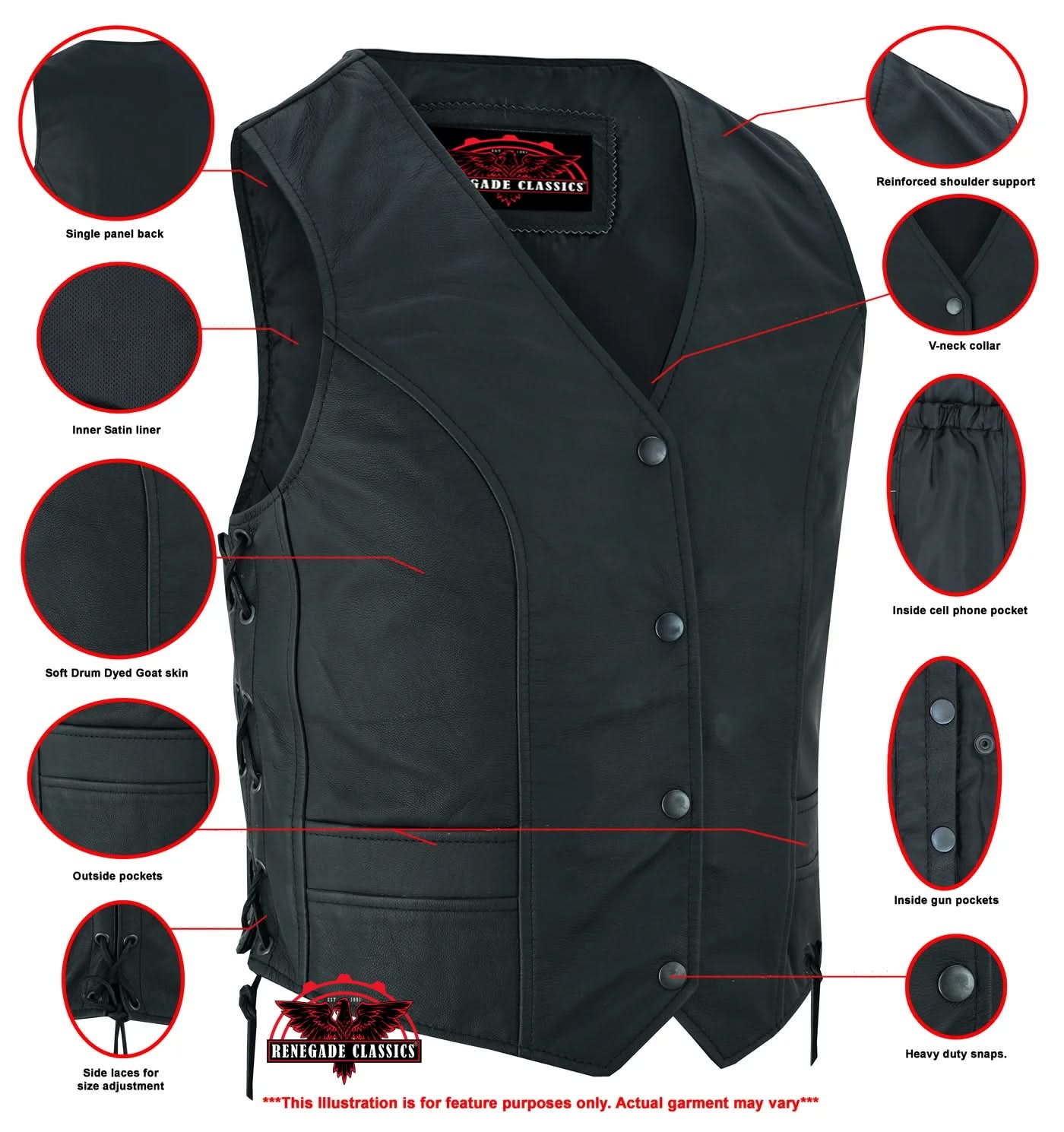 Women's Stylish Full Cut Vest