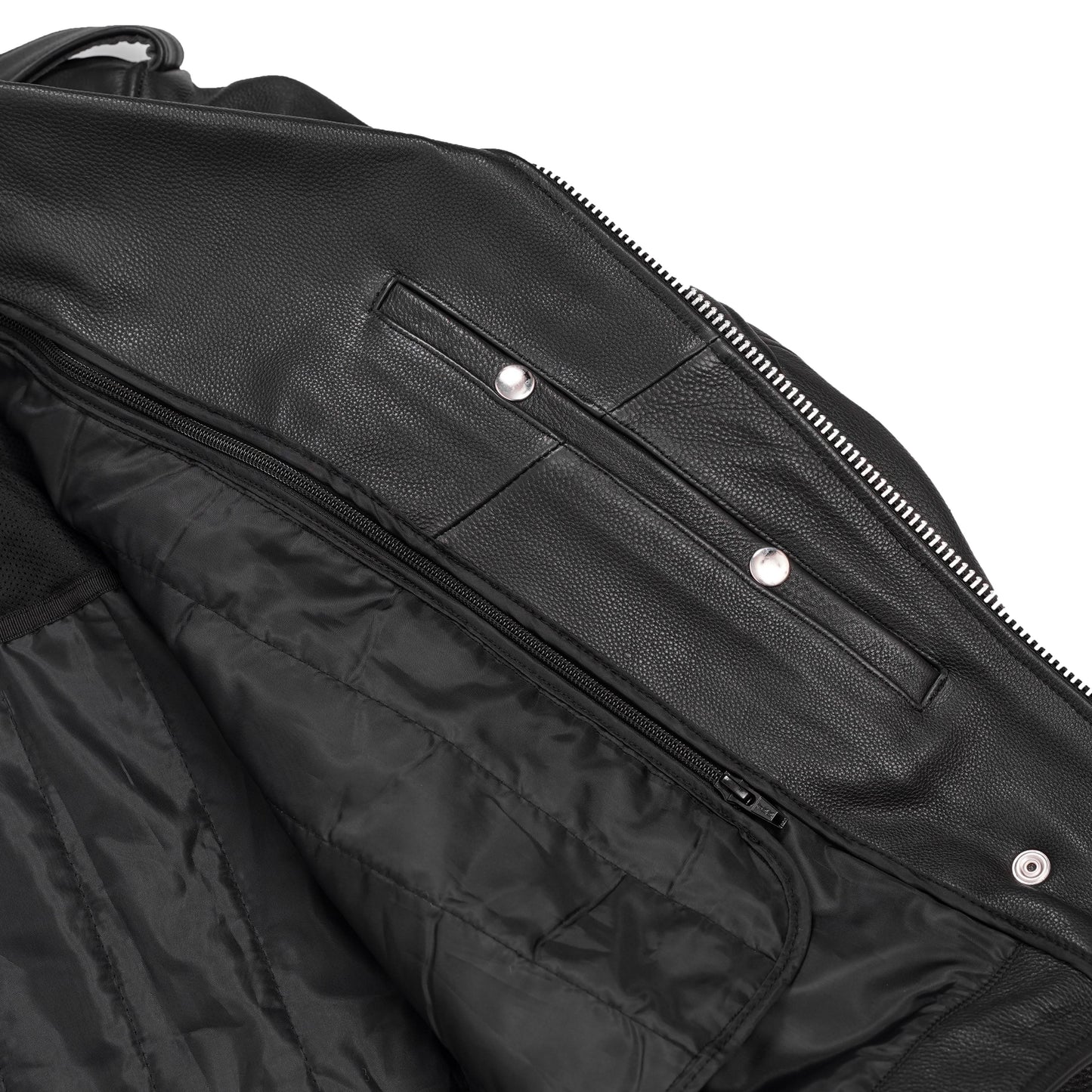Men's Premium Classic Plain Side Jacket - Black