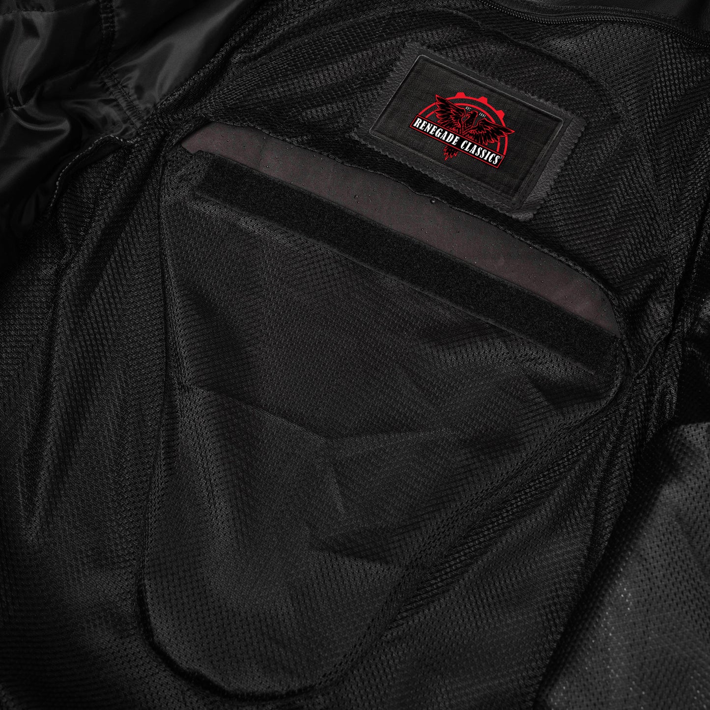 Men's Lightweight Drum Dyed Naked Lambskin Crossover Scooter - Black