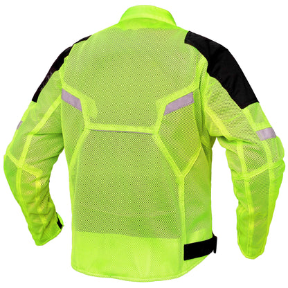 Men's High-Vis Performance Mesh Jacket – Protective & Stylish