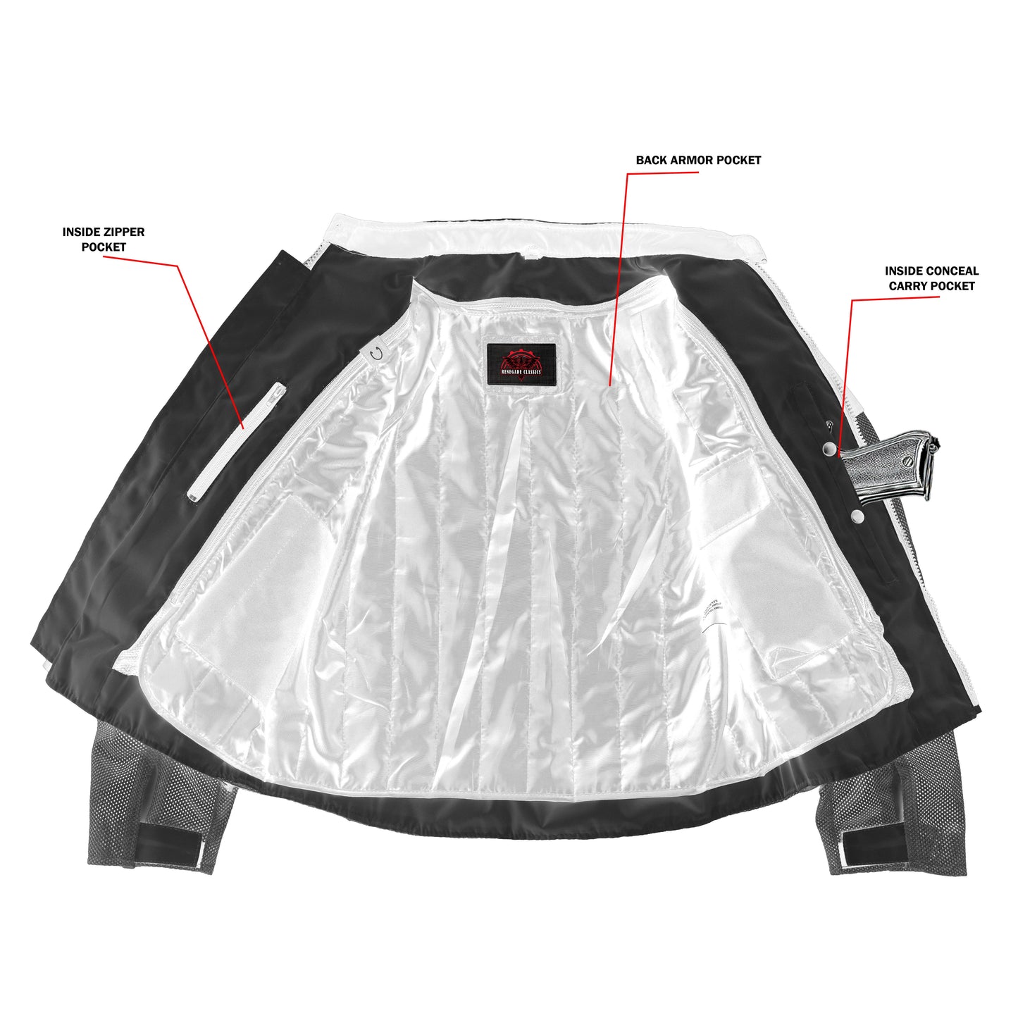 Men's High-Vis Performance Mesh Jacket – Protective & Stylish