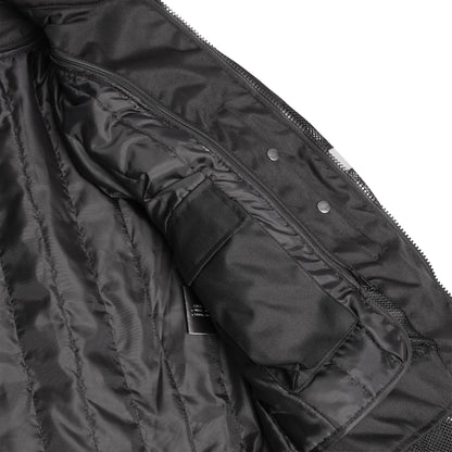 Mens Performance Mesh Motorcycle Jacket – Black
