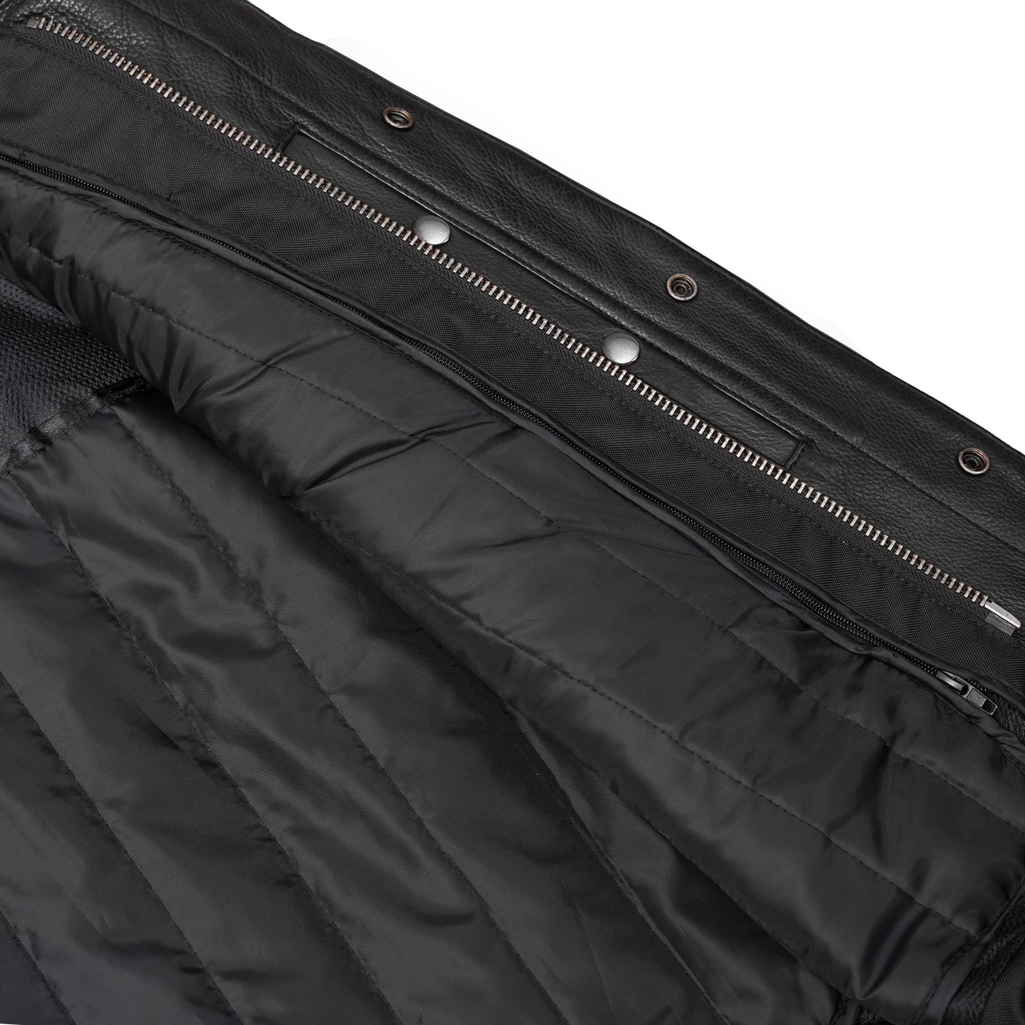 Victor™ Men's Black Utility Style Motorcycle Jacket