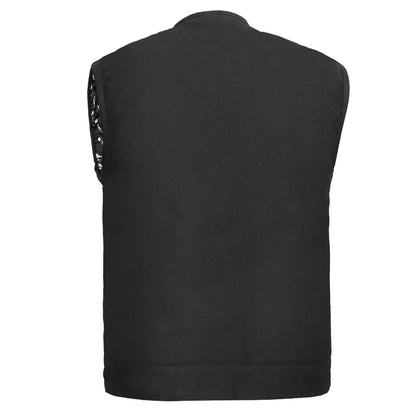 Men's Modern Utility Style Canvas Vest
