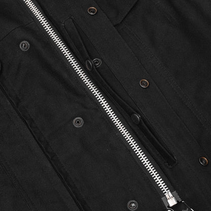 Men's Modern Utility Style Canvas Vest