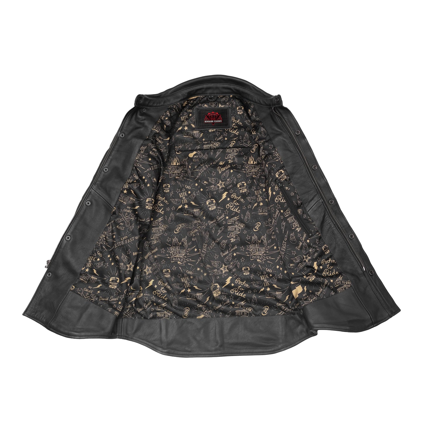 Road Sovereign - Leather Motorcycle Shirt