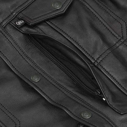 Road Sovereign - Leather Motorcycle Shirt
