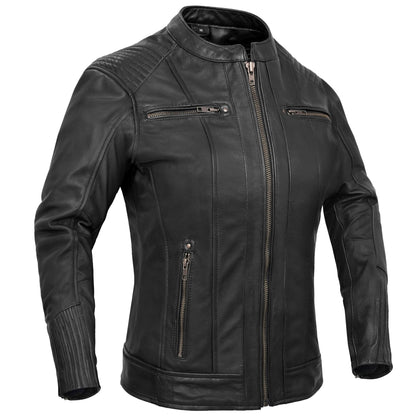 Furyforge Pro - Women’s Motorcycle Leather Jacket