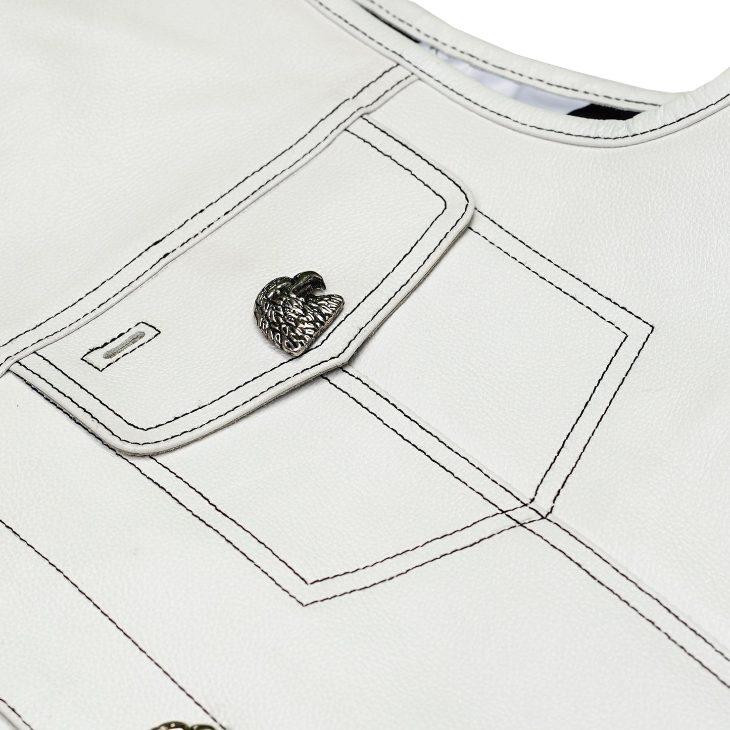 Glory Ride - Lowcut Men's Motorcycle Leather Vest