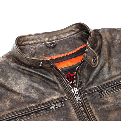 ASHBORNE - Women’s Leather Motorcycle Jacket