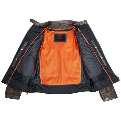 ASHBORNE - Women’s Leather Motorcycle Jacket