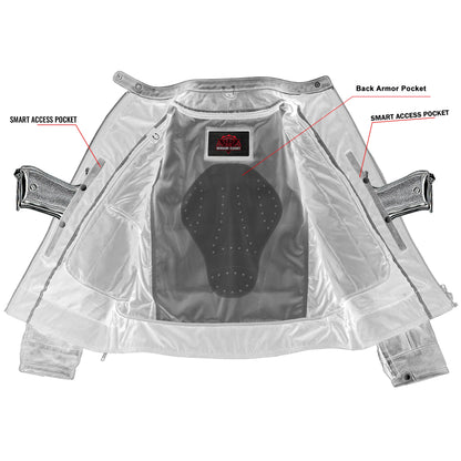 ASHBORNE - Women’s Leather Motorcycle Jacket
