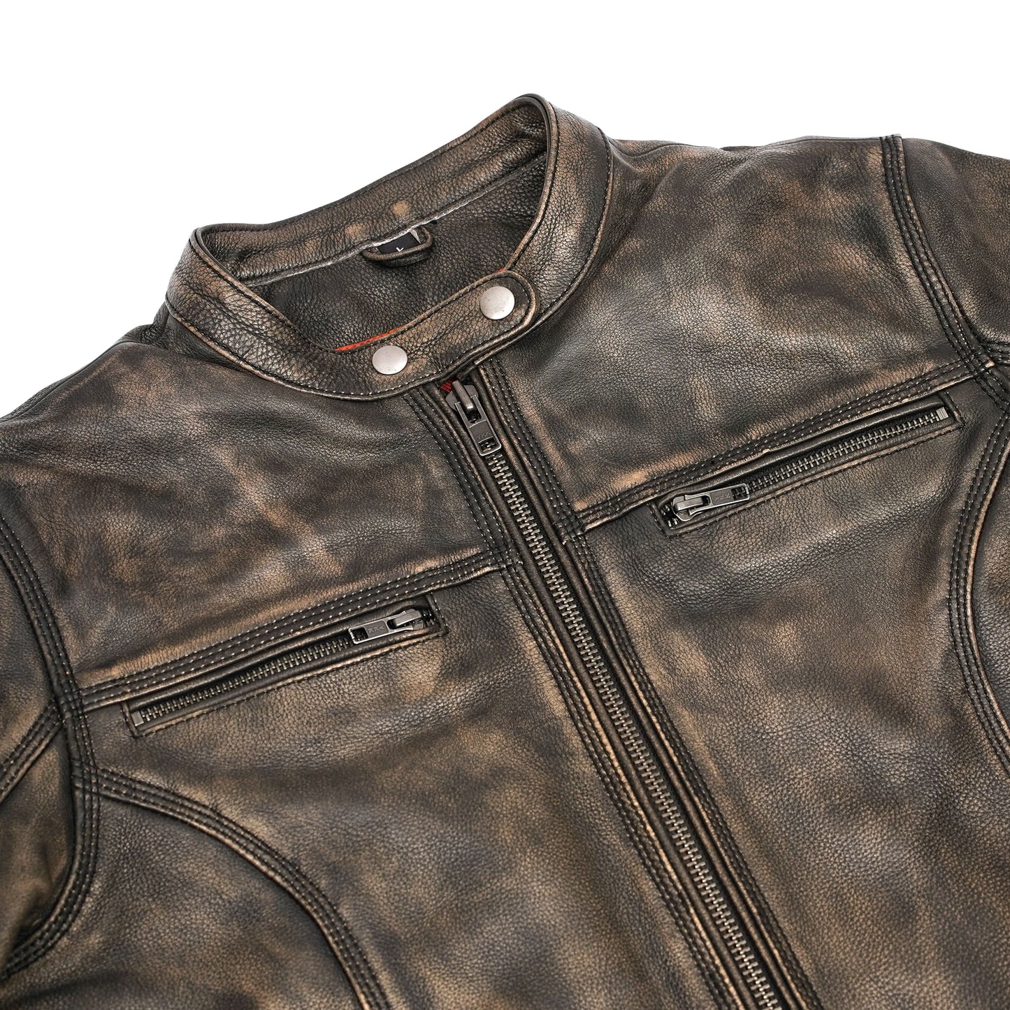 ASHBORNE - Women’s Leather Motorcycle Jacket