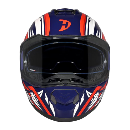 Daytona Glide Modular Motorcycle Helmet - DOT Approved, Bluetooth Ready, Dual Visor, Men/Women/Youth - W/ Liberty
