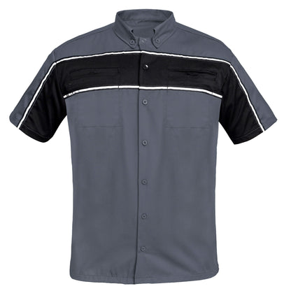 TitanStripe – Cotton Work Shirt