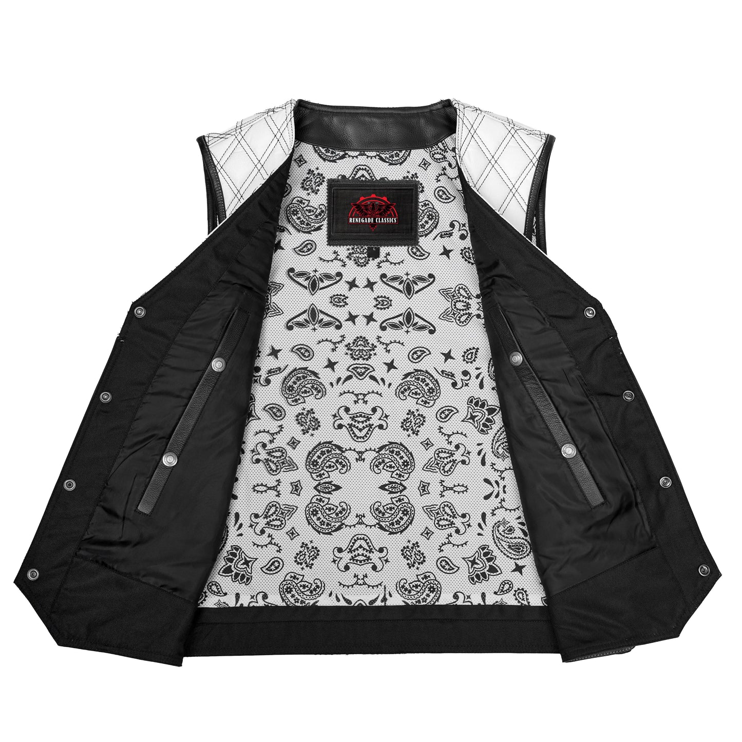 Splitline Men's Leather Vest