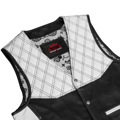 Splitline Men's Leather Vest
