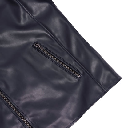NavyFlux Men’s Faux Leather Jacket