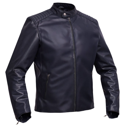 NavyFlux Men’s Faux Leather Jacket