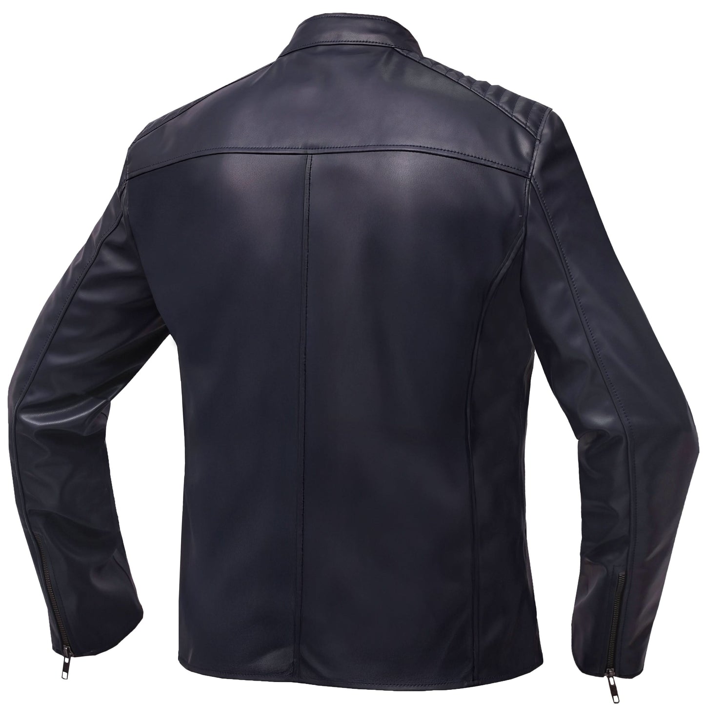 NavyFlux Men’s Faux Leather Jacket