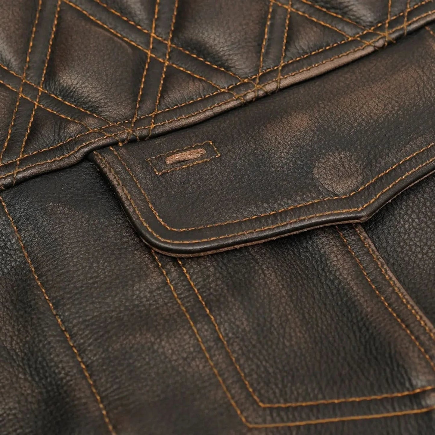 Liberty Knight - Lowcut Blaze Lowside Men's Leather Vest