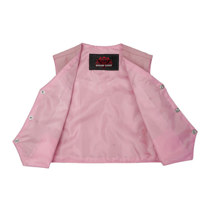 Petal Prowler Kid’s Leather Vest