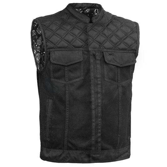 Vapor Shield Men’s Textile Motorcycle Vest