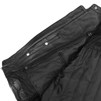 HellBorn - Men’s Leather Motorcycle Jacket
