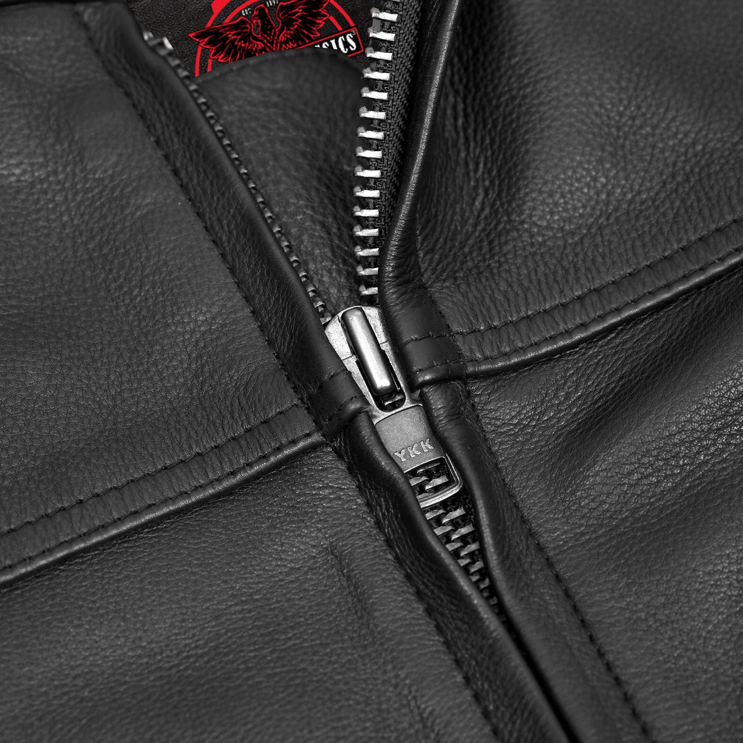 HellBorn - Men’s Leather Motorcycle Jacket