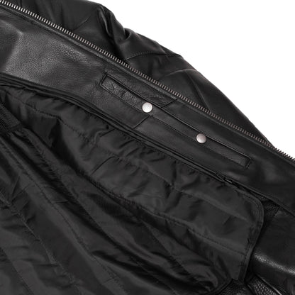 Tarmac Mens Leather Motorcycle Jacket